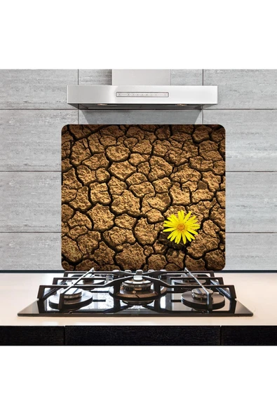 50x56 cm Toprak Cam Ocak Koruyucu ürün görseli