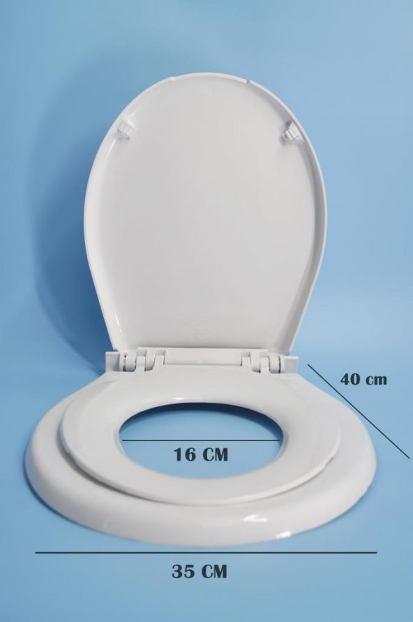 Çocuk Adaptörlü Çift Kullanımlı Klozet Kapağı - 4