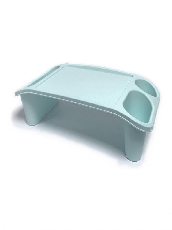 Plastik Hobi Masası Laptop Sehpası Mavi - 3