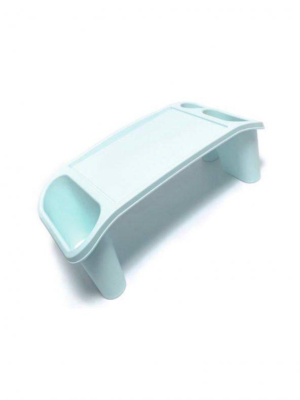 Plastik Hobi Masası Laptop Sehpası Mavi - 4