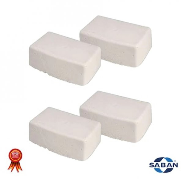 Saban Nem Alıcı Rutubet Giderici Yedek Tablet Naturel 4 x 2500 Gr