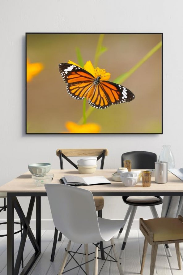 60 x 70 cm Model 66 Desenli Cam Tablo 4mm Temperli Camdır - 1