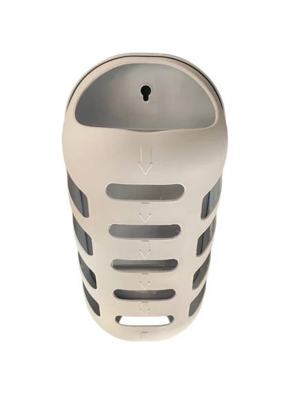 Gri, Plastik Poşetlik Saklama ve Düzenleme Kutusu - Resim 3