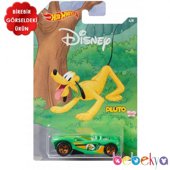 Hot Wheels Disney Mickey Mouse Clubhouse Özel Serisi Tekli Arabalar Pluto