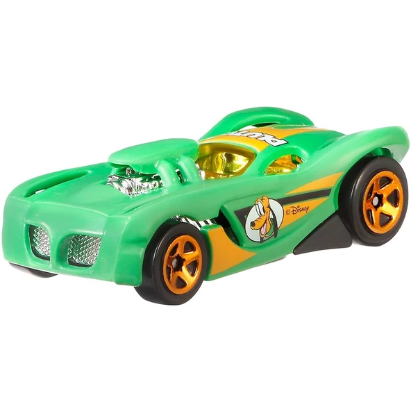 Hot Wheels Disney Mickey Mouse Clubhouse Özel Serisi Tekli Arabalar Pluto - 2