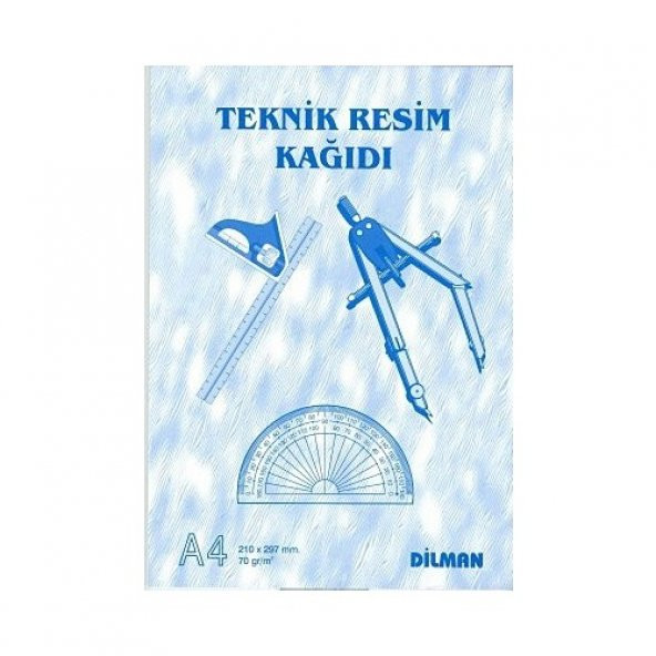 DİLMAN TEKNİK RESİM DEFTERİ A3