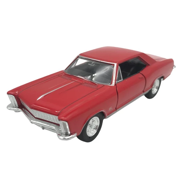 Farbu Oyuncak 1:38 Metal Çek Bırak Araba 1965 Buick Riviera Gran Sport 43732