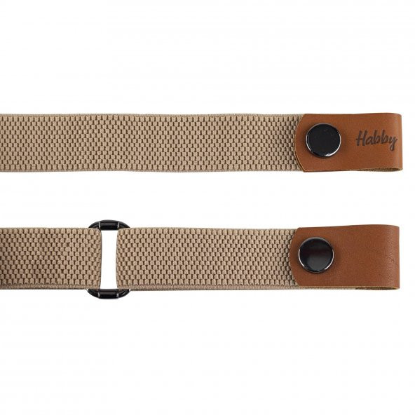 Elastik Ayarlanabilir Tokasız Kadın Kemeri - 5