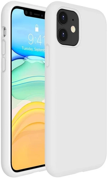 İphone Silikon Case Mikrofiber İç Arka Koruma Telefon Kılıfı - 3