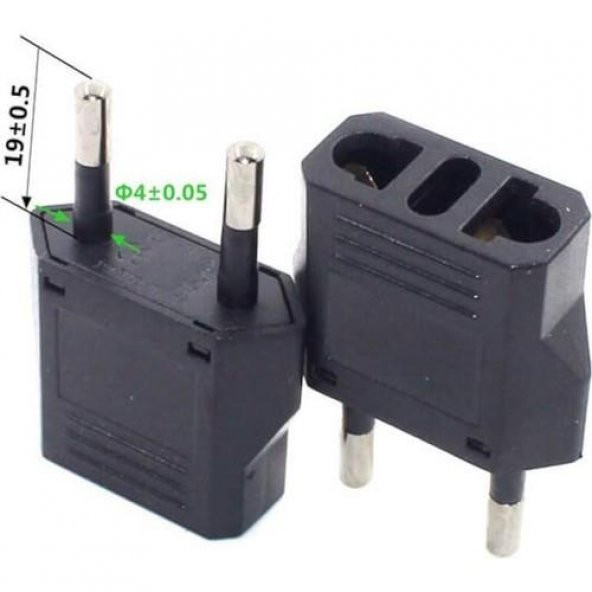 Uptech A-WP06 Amerikan Dişi Prizi Türk Erkek Prizine Çevirici - 4