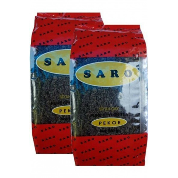 Saro Pekoe Siyah Dökme Çay 500 G