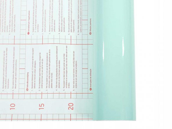 D-c-fix 446-3237 Parlak Mint Yeşil Yapışkanlı Folyo (45cm x 2mt) - Resim 5