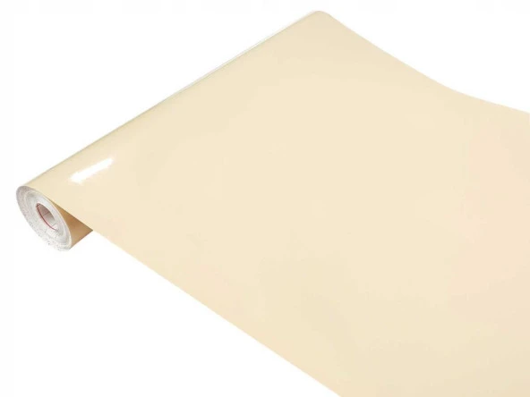 D-c-fix 446-2214 Parlak Krem Kendinden Yapışkanlı Folyo (45cm x 2mt) - Resim 7