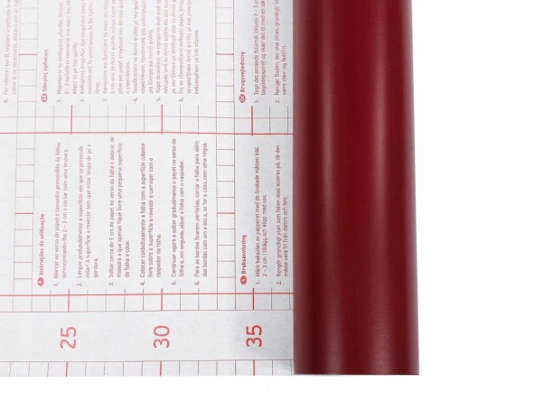 D-c-fix 446-1829 Mat Bordo Yapışkanlı Folyo (45cm x 2mt) - 8