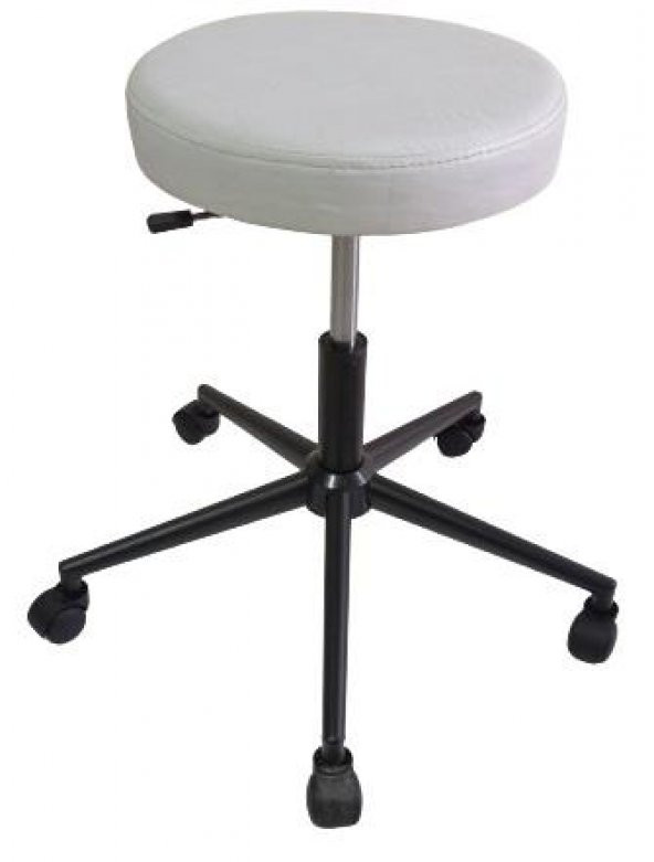 Siyah Metal Ayaklı Lüks Tabure ürün görseli