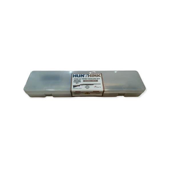 HUNTHİNK 12 CAL. PLASTİK KUTUDA ALÜMİNYUM HARBİ TAKIMI - 2
