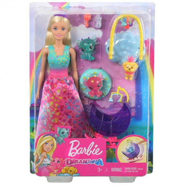 Barbie Dreamtopıa Prenses Bebek Ve Aksesuarları Oyun Setleri