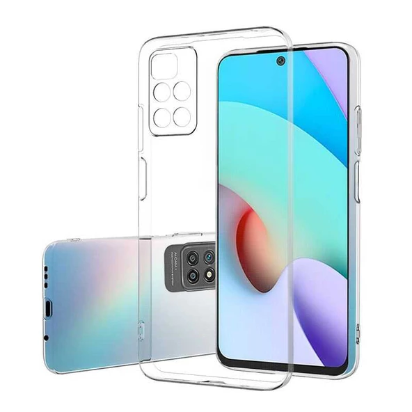 Gpack Xiaomi Redmi Note 11 4G Kılıf Süper Silikon Kamera Korumalı Şeffaf - 2