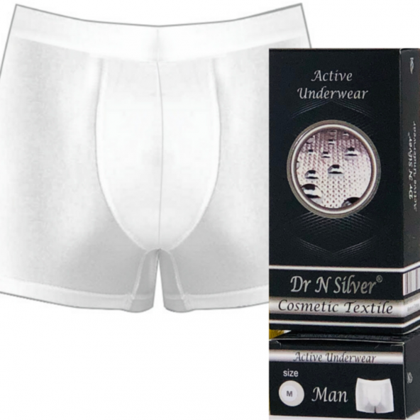 Dr N Silver Gümüşlü Erkek Boxer 6lı paket XL - 3