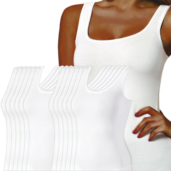 Dr N Silver Gümüşlü Kadın Atlet 12li paket XL - 7