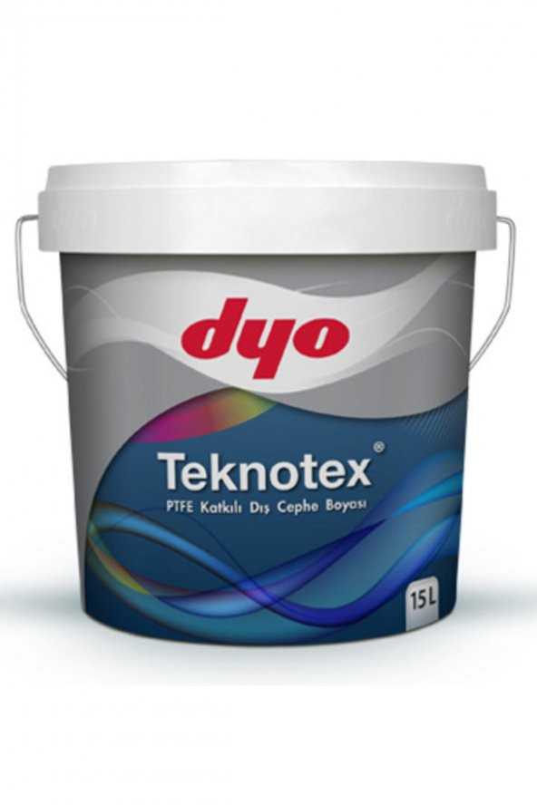 Teknotex Silikonlu Teflonlu Dış Cephe Boyası 15 Lt Renk:kar Beyazı(yeşilimsi)