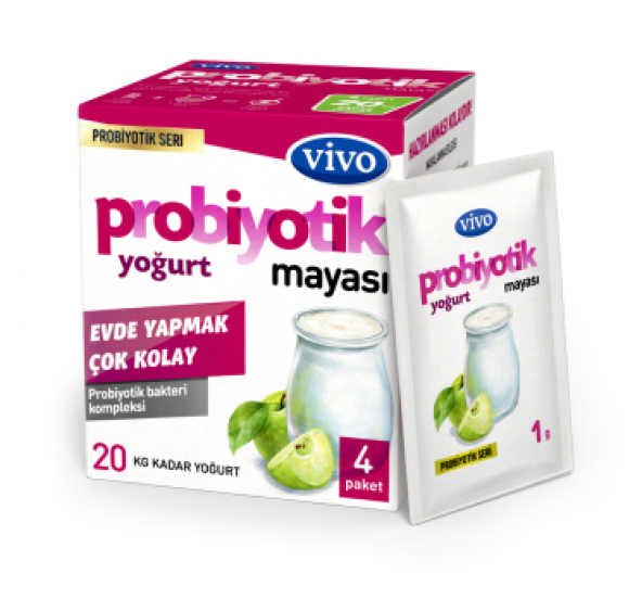 Vivo Probiyotik Yoğurt Mayası 4gr