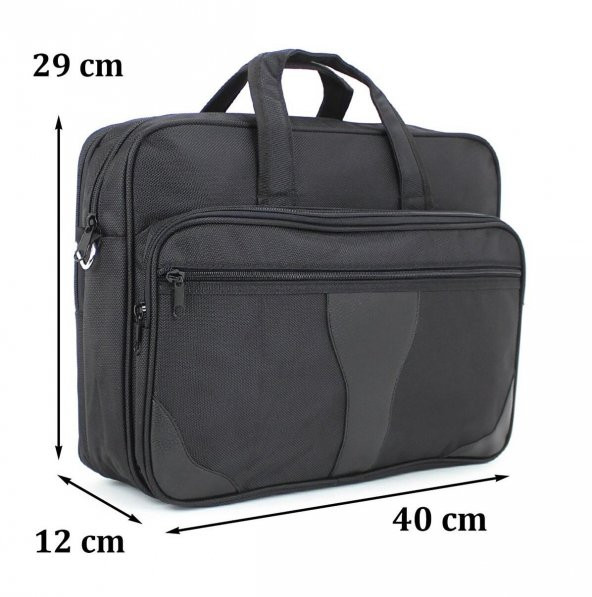 Laptop Çantası Evrak Bölmeli 15.6" İnç 8683255010189 - Resim 2