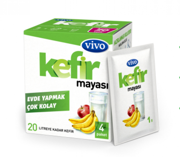 Vivo Kefir Mayası 4gr