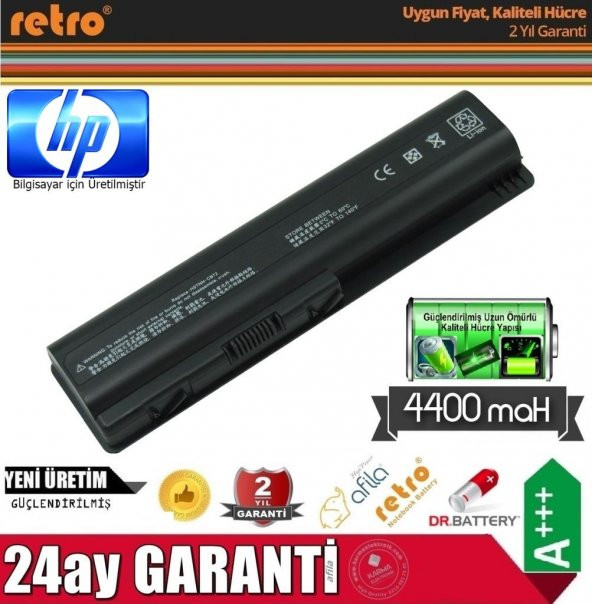 Hp G50, G60, CQ60 Pavilion dv5, dv6, KS524AA Notebook Bataryası - Pili - 2