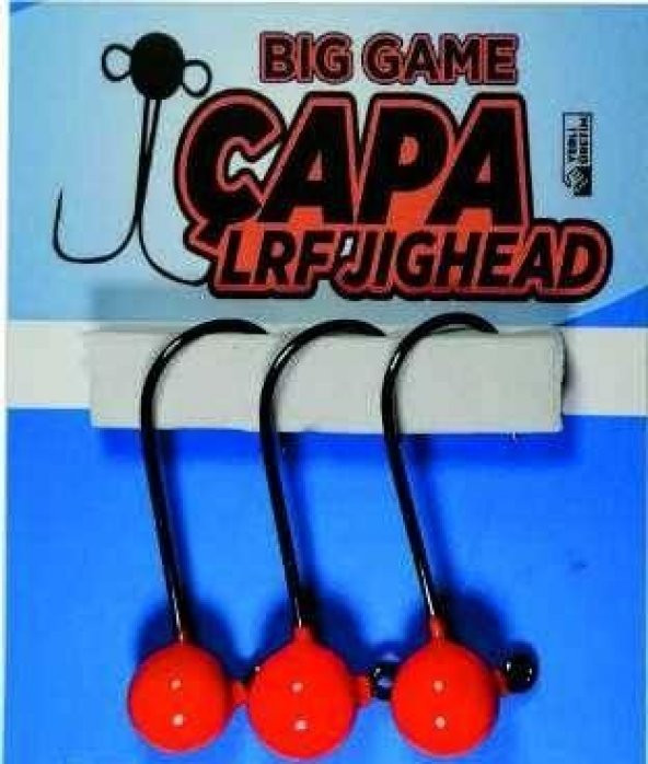 ÇAPA JİGHEAD BİG GAME 3/0 İĞNE TURUNCU 1 Adet