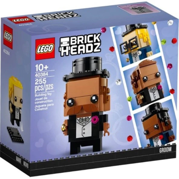 Lego BrickHeadz Damat Figürü 40384 - Resim 3
