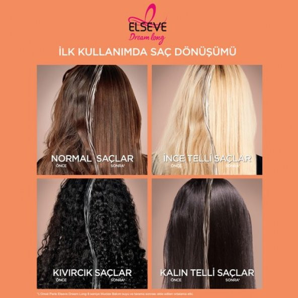 Loreal Paris Loréal Paris Elseve Dream Long Wonder Water Mucize Bakım Suyu 200ML - 5