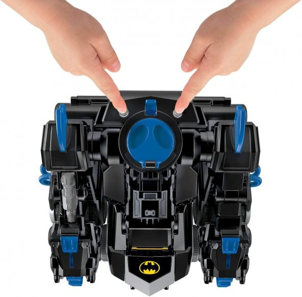 Imaginext Dc Super Friends Uzaktan Kumandalı Tanka Dönüşen Bat Bot Batman Robot Araba imaginext Batman Oyuncakları - 5
