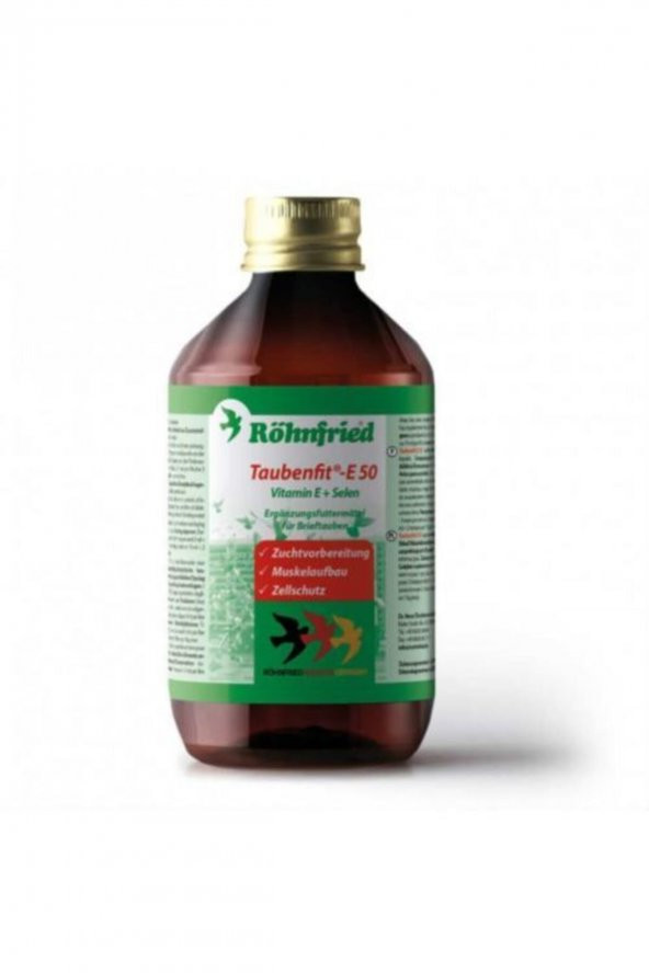 Taubenfit e-50 E Vitamini + Selenyum (50 ml Bölünmüş Ürün)