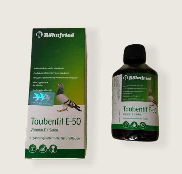 Taubenfit e-50 E Vitamini + Selenyum 15ml (Kızıştırıcı)