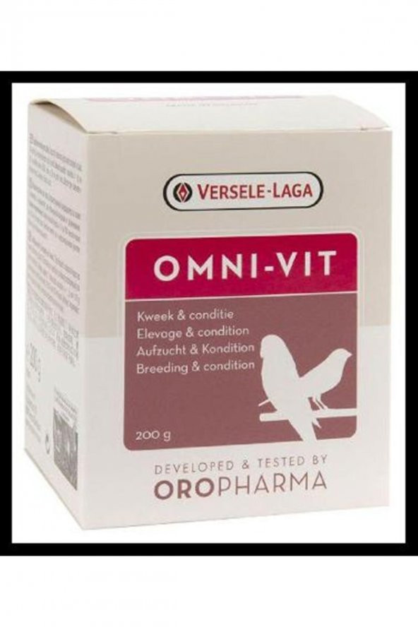 Oropharma Omni-vit Üreme Kondisyon Vitamini 25 Gr Bölünmüş Ürün