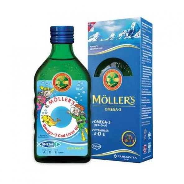 Möllers Omega-3 Şurup 250 ml