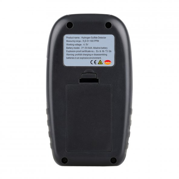 Wintact WT8822 Hidrojen Sulfür Gaz Dedektörü - 4