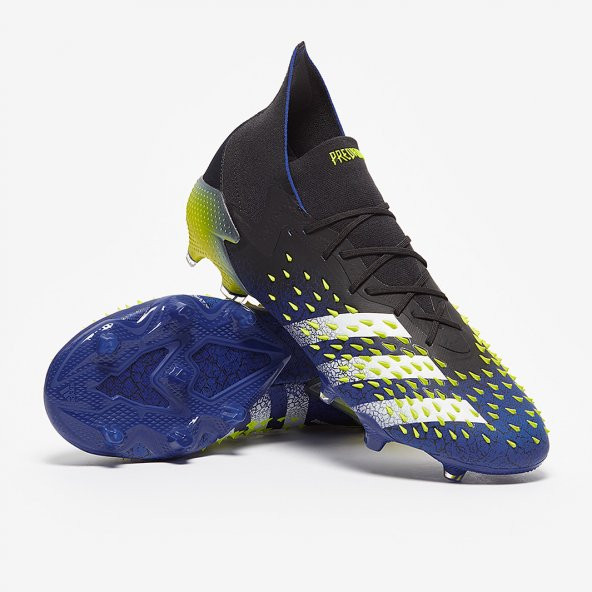 adidas Predator Freak.1 Çim Saha Kramponu - Siyah FY0743 (P-43) - Resim 3
