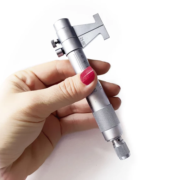 Syntek İç Çap Mikrometresi Delik Ölçüm 25-50mm - Resim 3