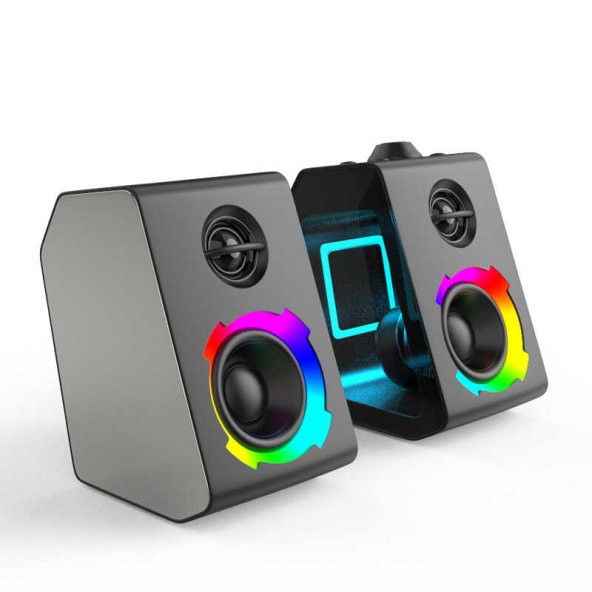 Soaiy Bluetooth Kablosuz Hoparlör RGB Speaker SH20