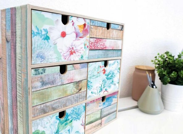 D-c-fix 446-3196 Renkli Ahşap Desen Yapışkanlı Folyo (45cm x 2mt) - Resim 6