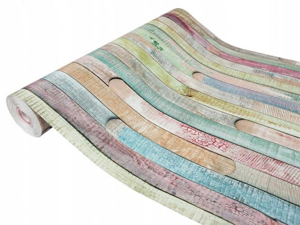 D-c-fix 446-3196 Renkli Ahşap Desen Yapışkanlı Folyo (45cm x 2mt) - Resim 7