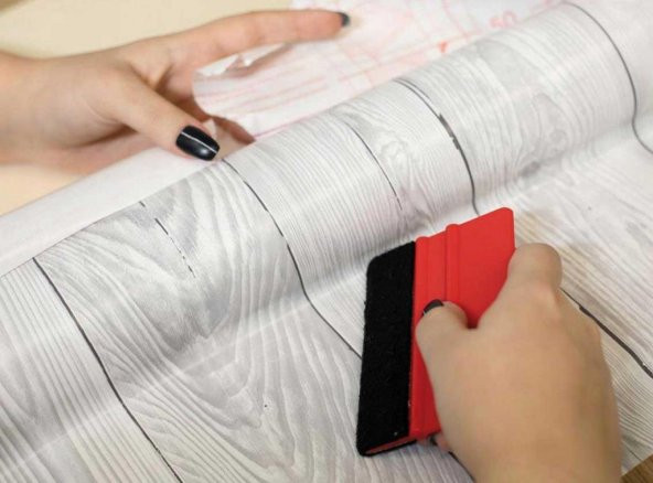 D-c-fix 446-3246 Gri Ahşap Desen Yapışkanlı Folyo (45cm x 2mt) - 9
