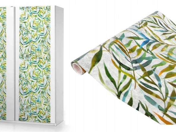 D-c-fix 446-0685 Yaprak Desen Kendinden Yapışkanlı Folyo (45cm x 2mt) - Resim 5