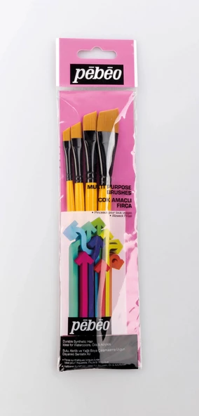Pebeo 4'lü Fırça Seti - Set 9