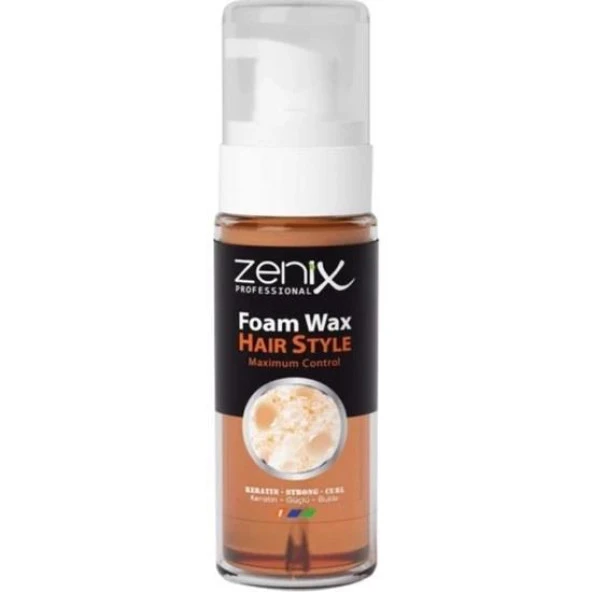 Zenix Şekillendirici Foam Köpük Wax Keratin Bukle 150 Ml