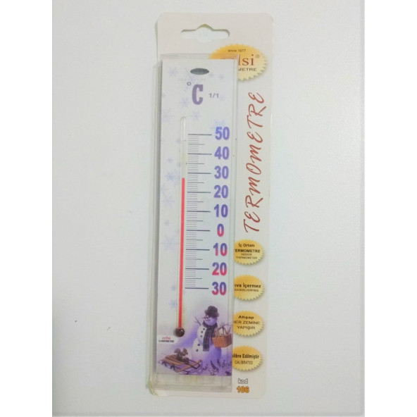 Termometre 20cm 5cm 6 Mm