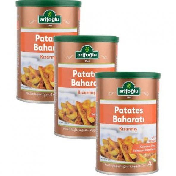 Arifoğlu 3 Adet Kızarmış Patates Baharatı 200 gr - - 1