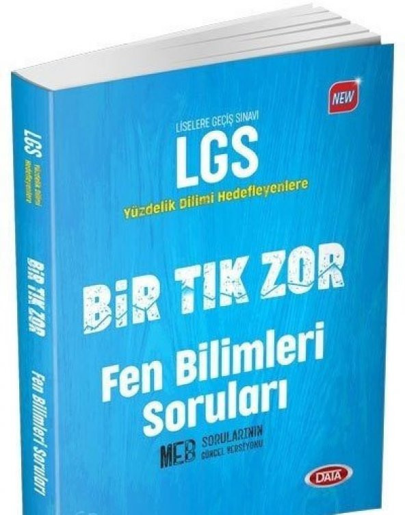 Data LGS Bir Tık Zor Fen Bilimleri Soruları (Yeni)